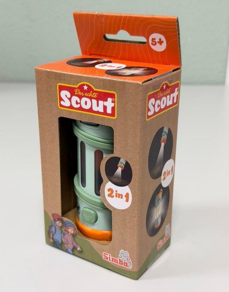 Scout - 2-In-1-Kinderen-Zaklamp - Buiten-Spel-Uitrusting, Nieuw, Ophalen of Verzenden, H, H
