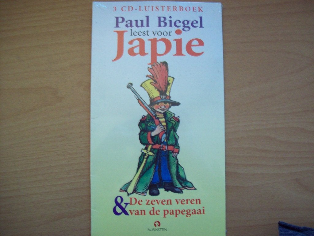 Japie & De Zeven Veren v/d Papegaai (Nieuw in folie!) 3-CD, Paul Biegel, Kind, Cd, Ophalen of Verzenden