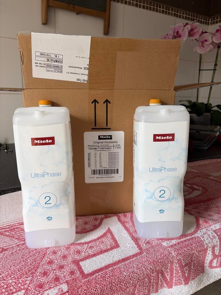 Miele UltraPhase 2 wasmiddel - Nieuw en Ongeopend, Ophalen of Verzenden, Nieuw