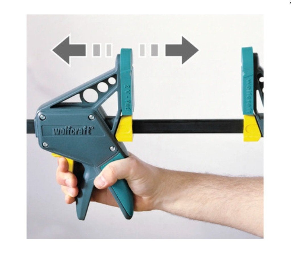 Wolfcraft lijmklem PRO 1-hands, Ophalen of Verzenden, Zo goed als nieuw, Klem, Overige merken