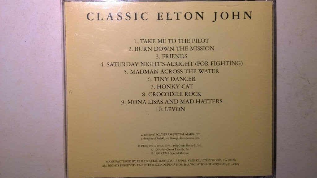 Elton John - Classic Elton John, Ophalen of Verzenden, Zo goed als nieuw, Pop, Album