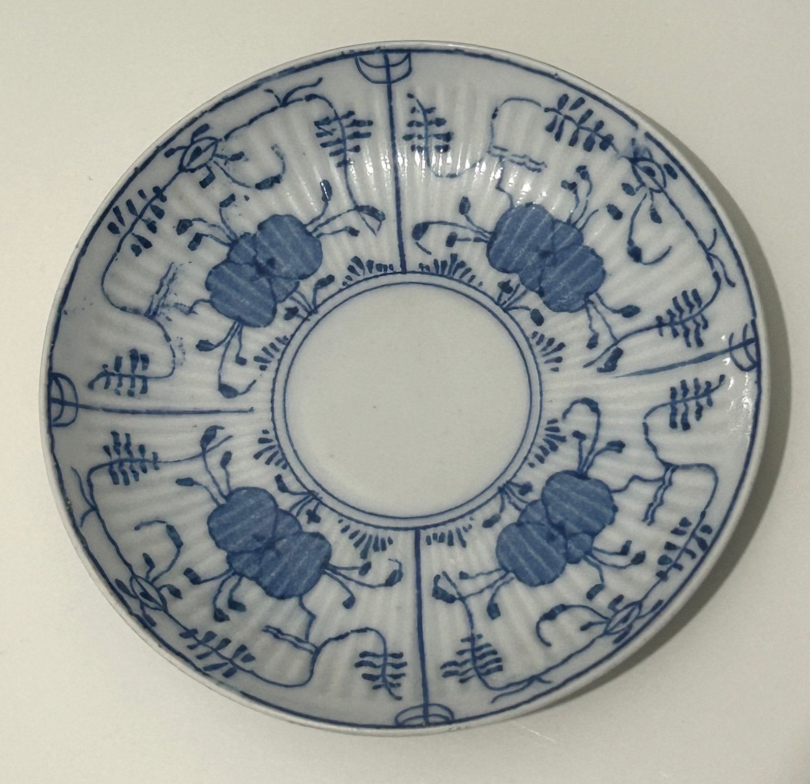 Antiek Japans Arita Porseleinen Bordje 19e Eeuw, Ophalen of Verzenden