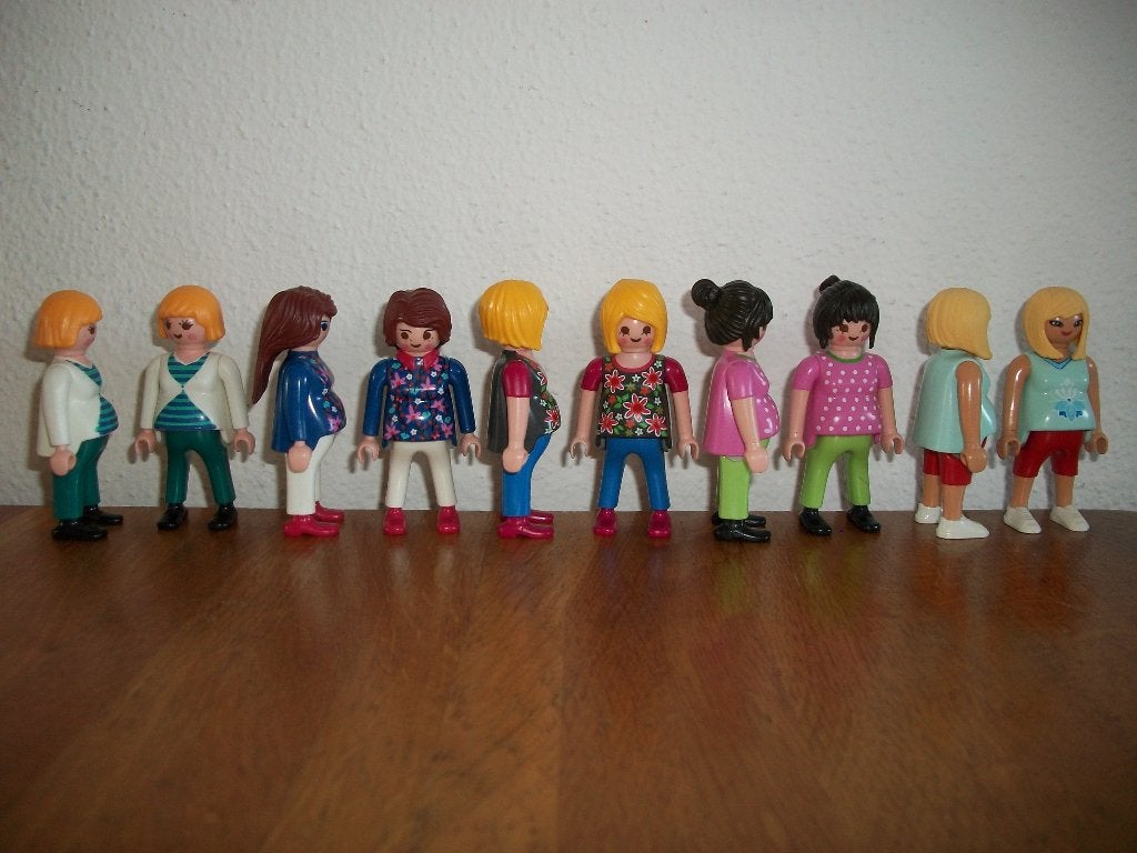 Zwangere vrouwen, Ophalen, Nieuw, Complete set, Figuren