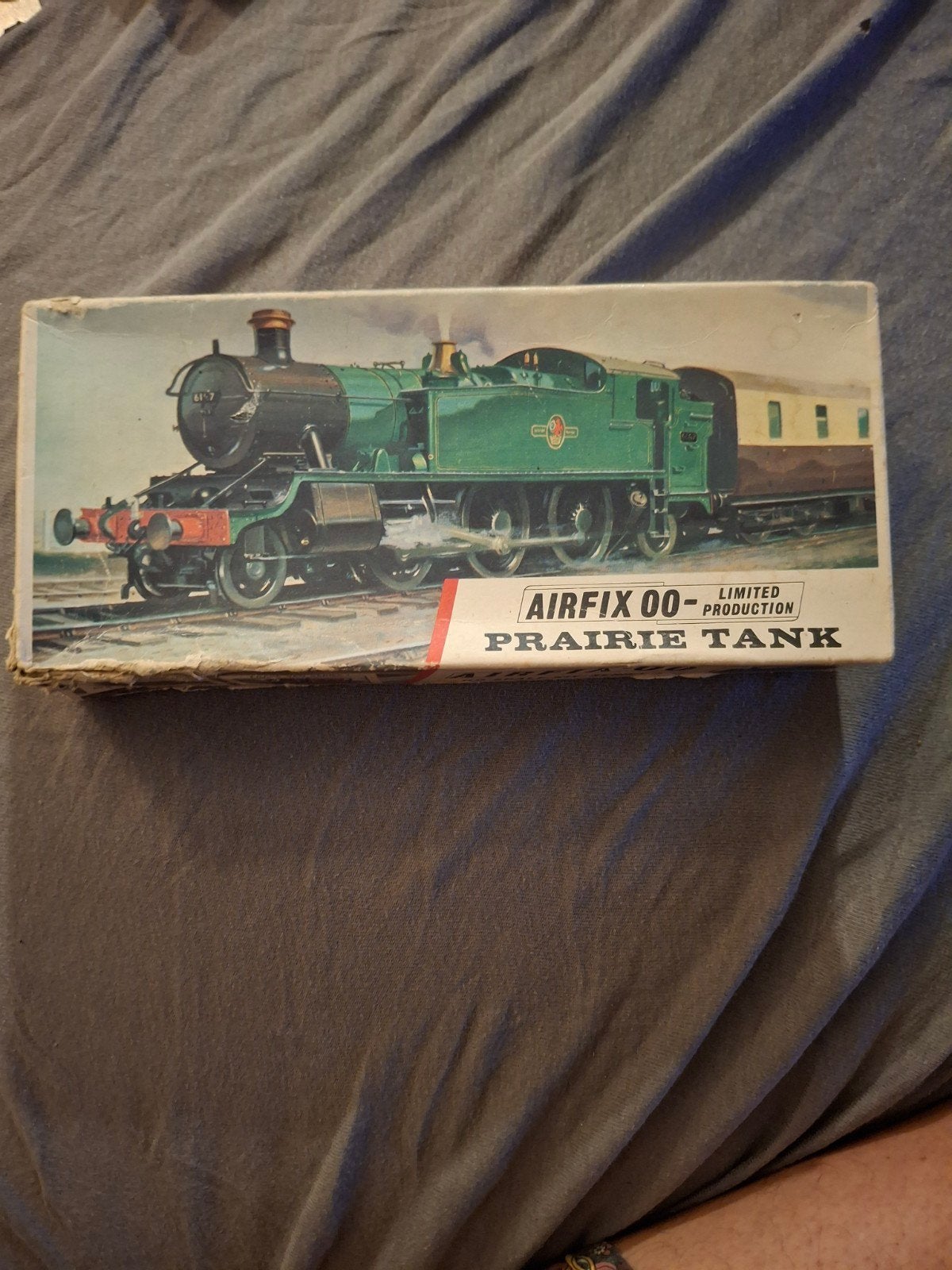 Airfix 00 Prairie Tank Locomotief Bouwpakket, Gebruikt, Locomotief, Gelijkstroom of Wisselstroom, Ophalen