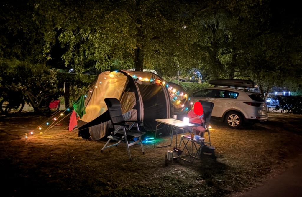 Obelink Summer & Xtra 4 TC tunneltent - 4 persoons, Caravans en Kamperen, Ophalen, Gebruikt, Tot en met 4