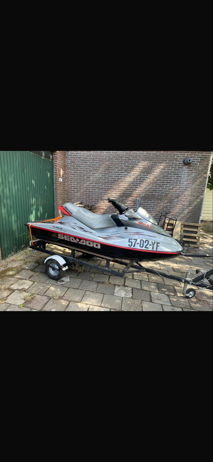 SEADOO Millennium met trailer - gereviseerd blok, Ophalen, Gebruikt, Benzine, 70 tot 120 pk