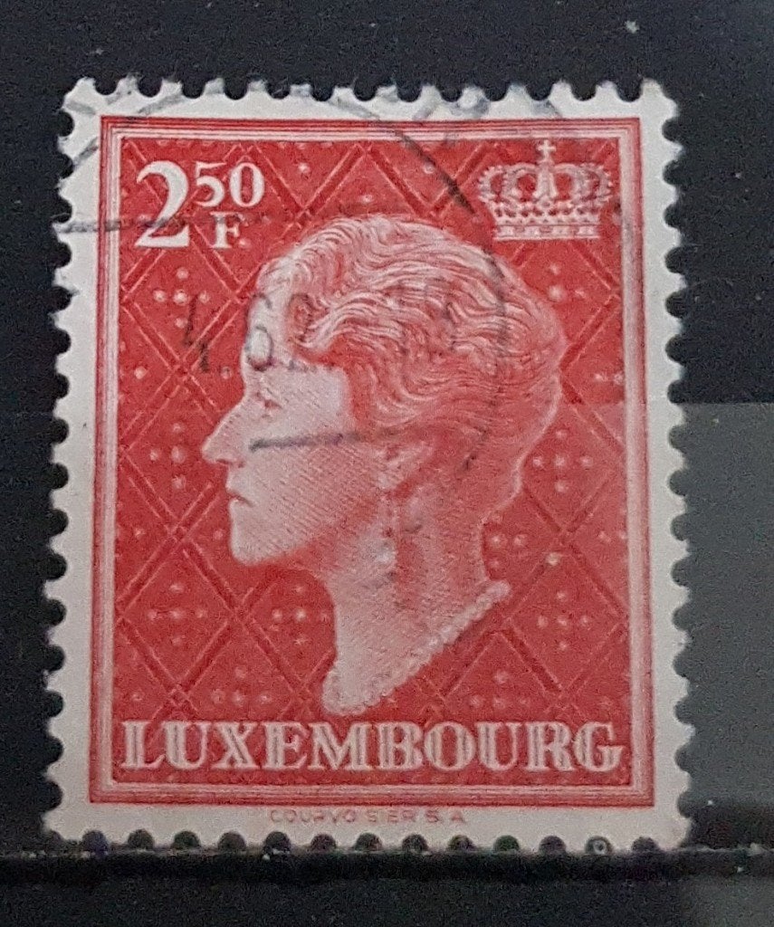 Luxemburg Postzegel (B3-P5), Ophalen of Verzenden, Luxemburg, Gestempeld