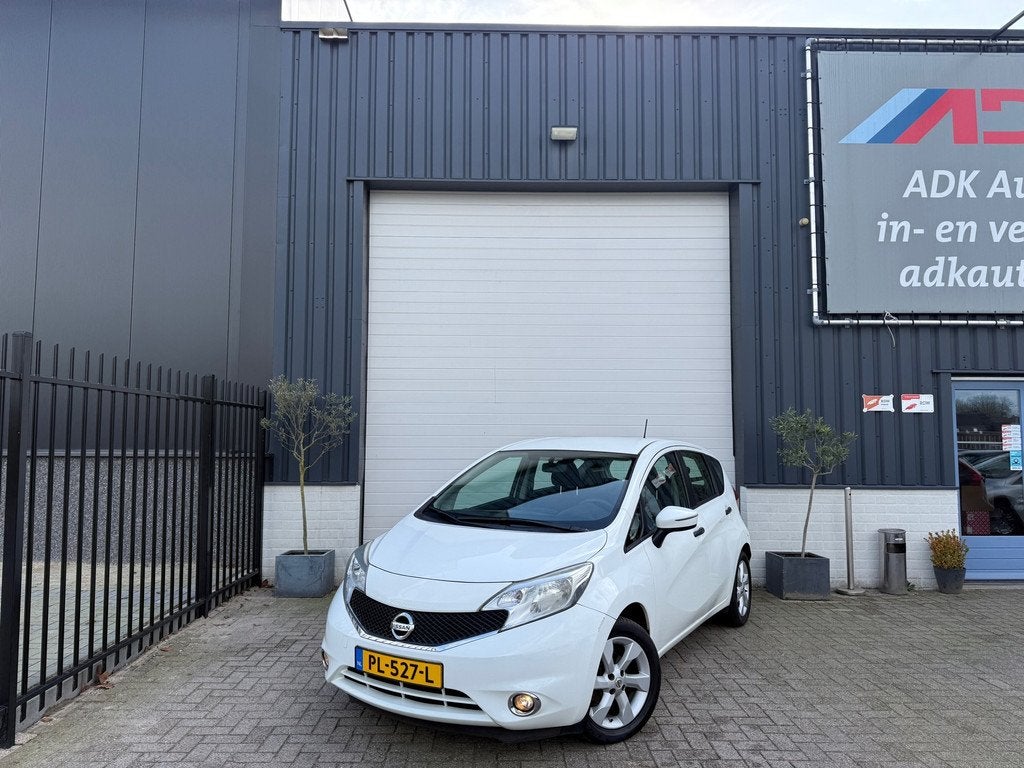 Nissan Note 1.2 N-TEC STOELVERW/AIRCO/TREKHAAK/LM VELGEN, Auto's, Nissan, Bedrijf, Te koop, Note, ABS, Airbags, Airconditioning
