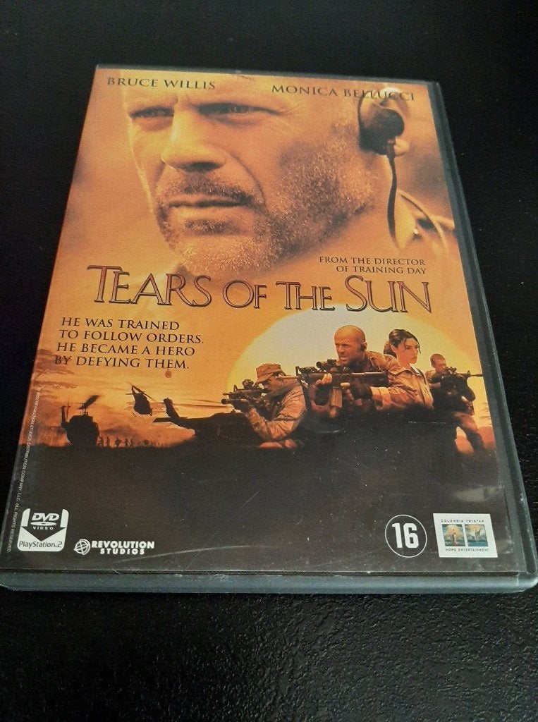 Tears of the sun, Bruce Willis, Monica Bellucci, Cole Hauser, Cd's en Dvd's, Vanaf 16 jaar, Ophalen of Verzenden, Gebruikt, Actie
