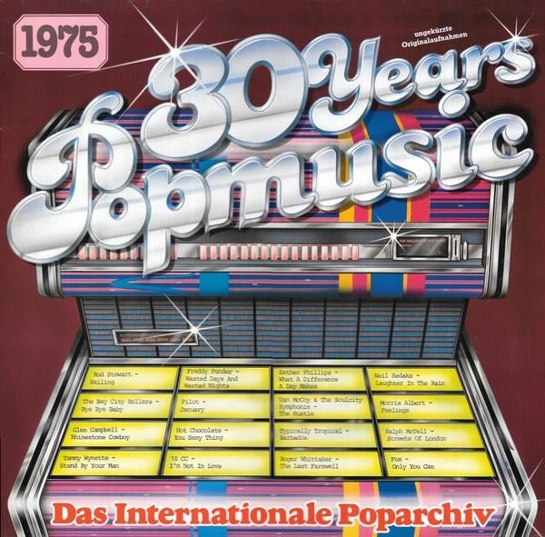LP - Various – 30 Years Popmusic 1975, Ophalen of Verzenden, Gebruikt, Overige formaten, Poprock