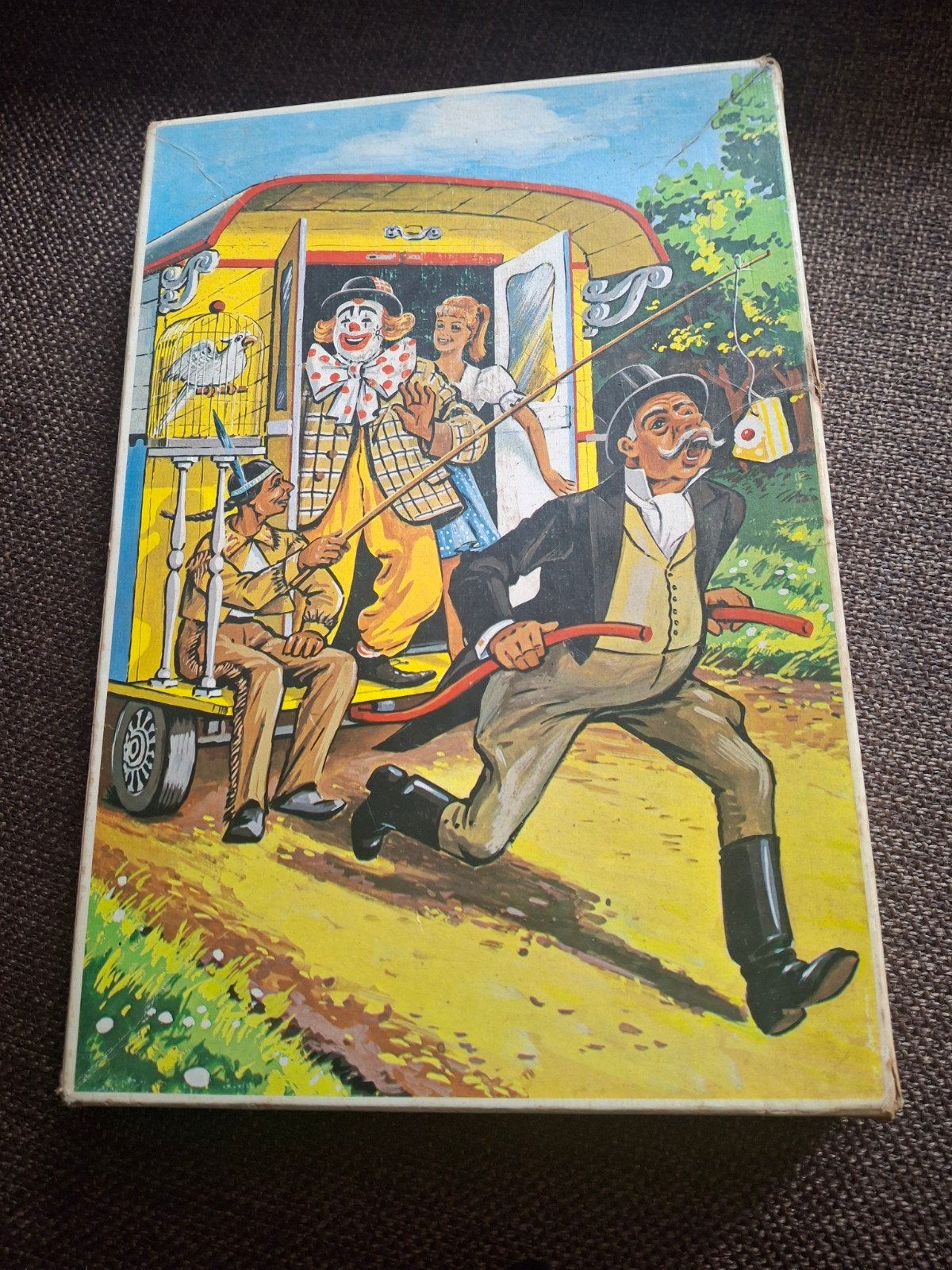 Pipo de Clown puzzel 70 stukjes White Horse, Ophalen of Verzenden, Overige typen