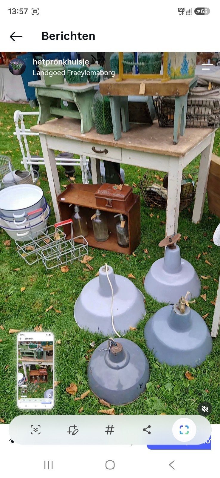 Brocante Oprit Verkoop in Wolvega - 4 oktober, Ophalen