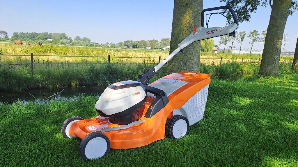 Stihl - rma 448 vc grasmaaier/ gazonmaaier, Cirkelmaaier, Stihl, Gebruikt, -