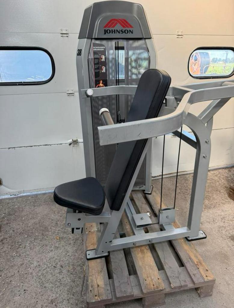 Johnson shoulderpress / schulterpresse / machine, Ophalen, Benen, Gebruikt, -
