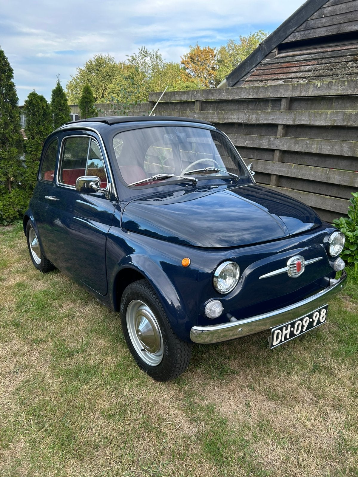Fiat 500 oldtimer 1970, 514 kg, Particulier, Geïmporteerd, 2 cilinders