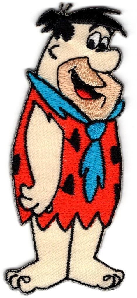 Fred Flintstone patch embleem, Verzamelen, Verzenden, Nieuw, Shirt