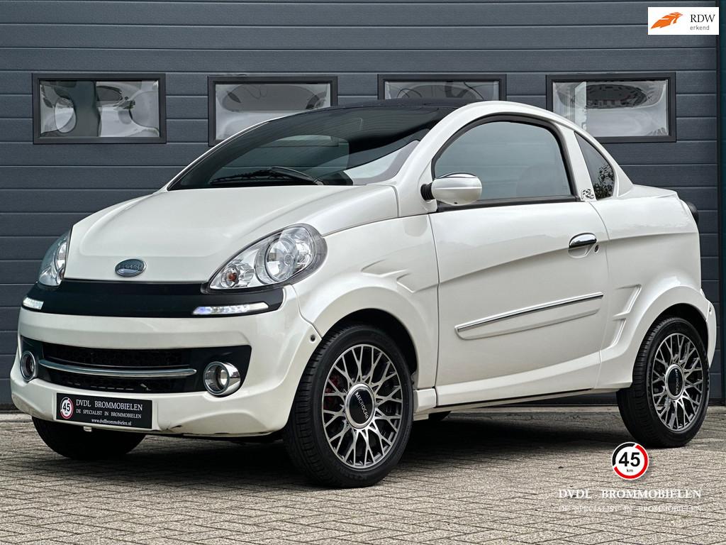 Microcar F8C Coupé DCI Brommobiel 45km auto 2013 21dkm ZGAN, Gebruikt, Microcar