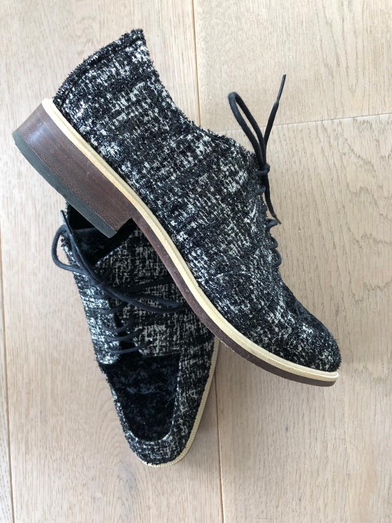 Lanvin dames schoenen maat 38   zwart, Ophalen, Zwart, Overige typen, Zo goed als nieuw