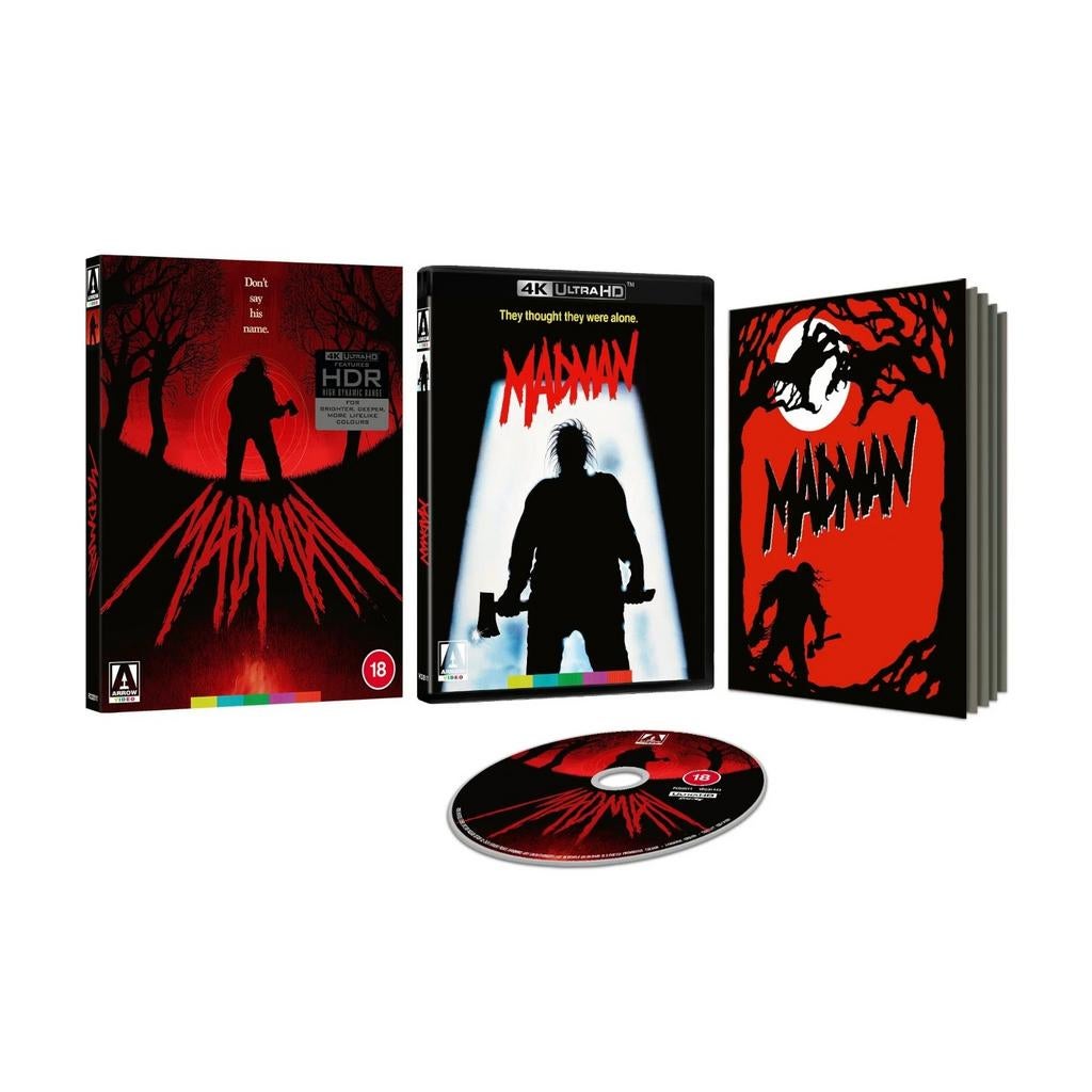 Madman L.E. Arrow Video 4K UHD Blu-Ray UK (Sealed), Ophalen of Verzenden, Nieuw in verpakking, Horror