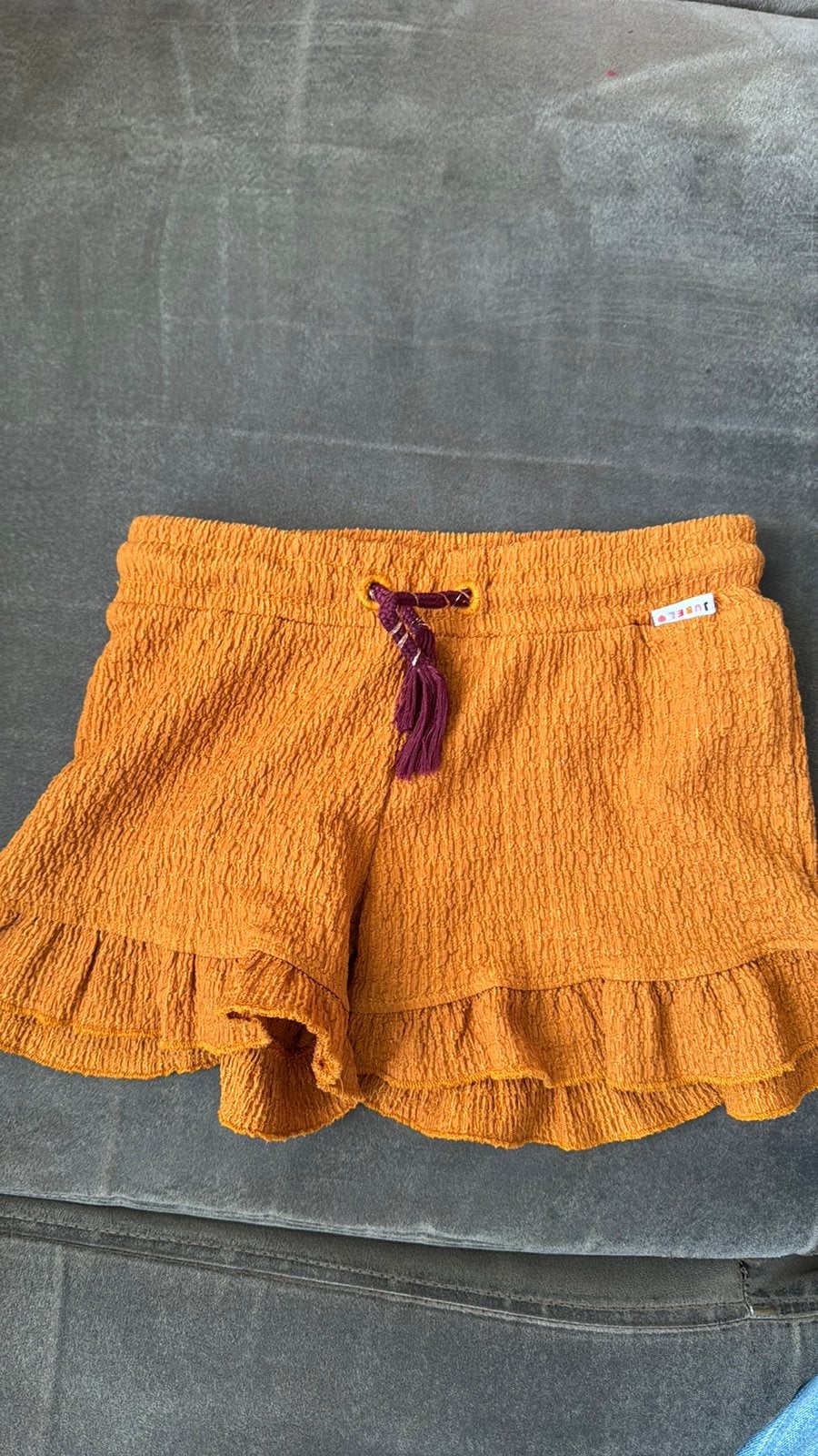 Kort broekje maat 122 Jubel, Ophalen of Verzenden, Zo goed als nieuw, Meisje, Broek