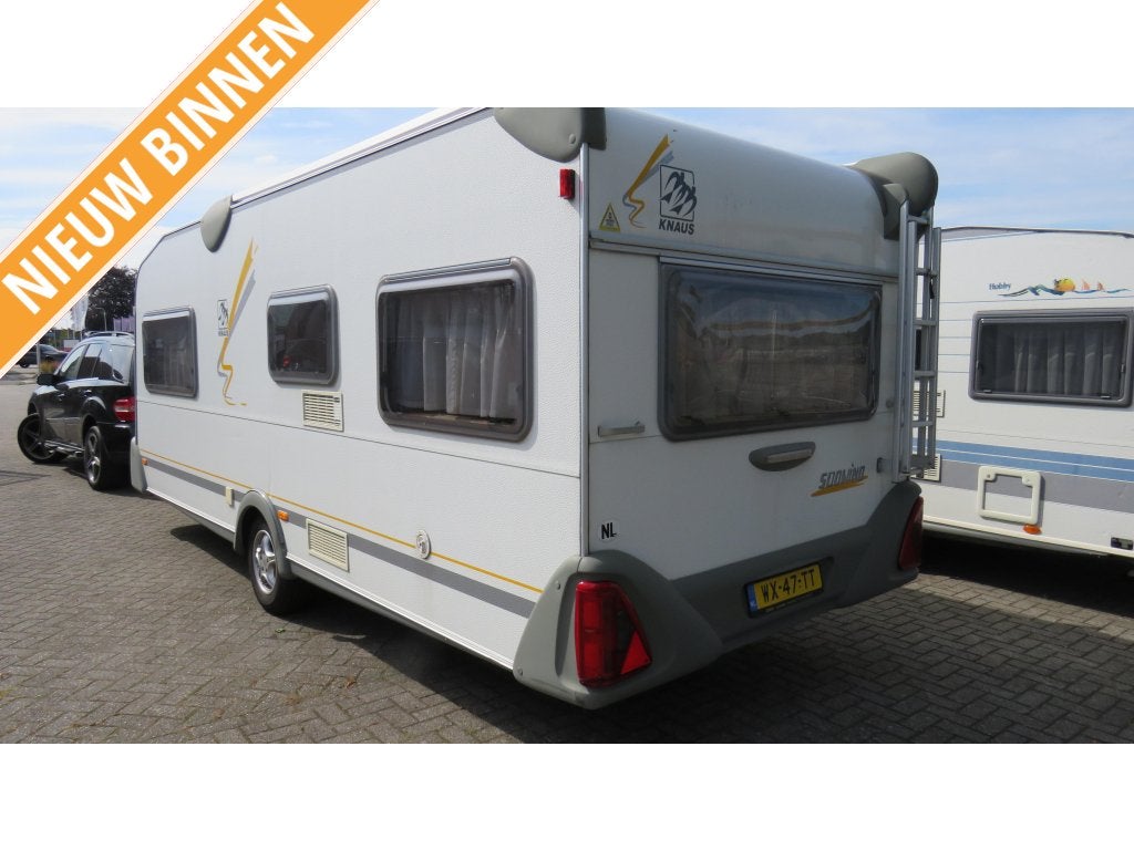KNAUS SUDWIND 550 TKM BJ 2001 VT, NU €6999, Niet ingevuld, Fietsenrek, Rondzit, Bedrijf