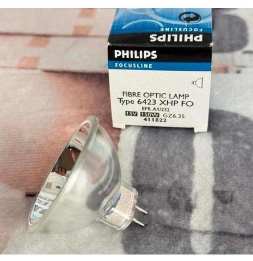 Philips Fibre Optic lamp 6423 XHP FO 150W 15V GZ6.35 nieuw, 60 watt of meer, Nieuw, Ophalen of Verzenden, H