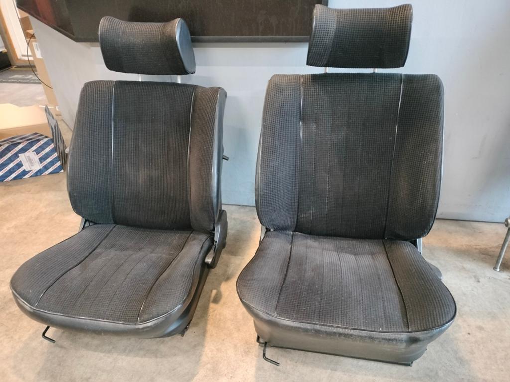 Mooie BMW stoelen, jaren 90. Puur zwart!, Ophalen, BMW