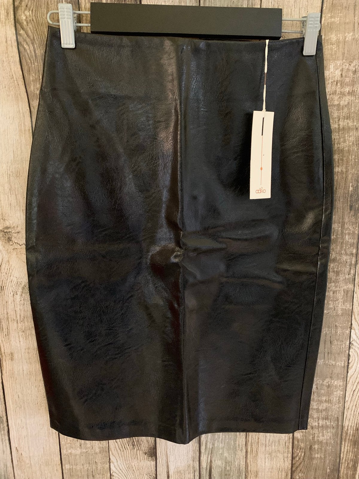 Aaiko super leuk pu leren rokje (Maat S) Nieuw!!, Aaiko, Verzenden, Zwart, Nieuw
