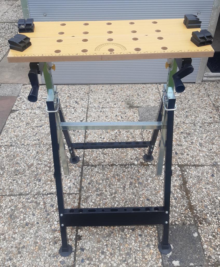 Opvouwbare Werkbank / Workmate NIEUW, Doe-het-zelf en Verbouw, Werkbanken, Ophalen, Nieuw, Minder dan 70 cm, Inklapbaar