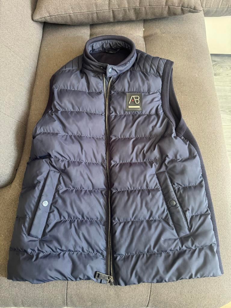 Stijlvolle AB Lifestyle Bodywarmer - Maat XL, Ophalen, Zo goed als nieuw, Maat 52/54 (L), Blauw