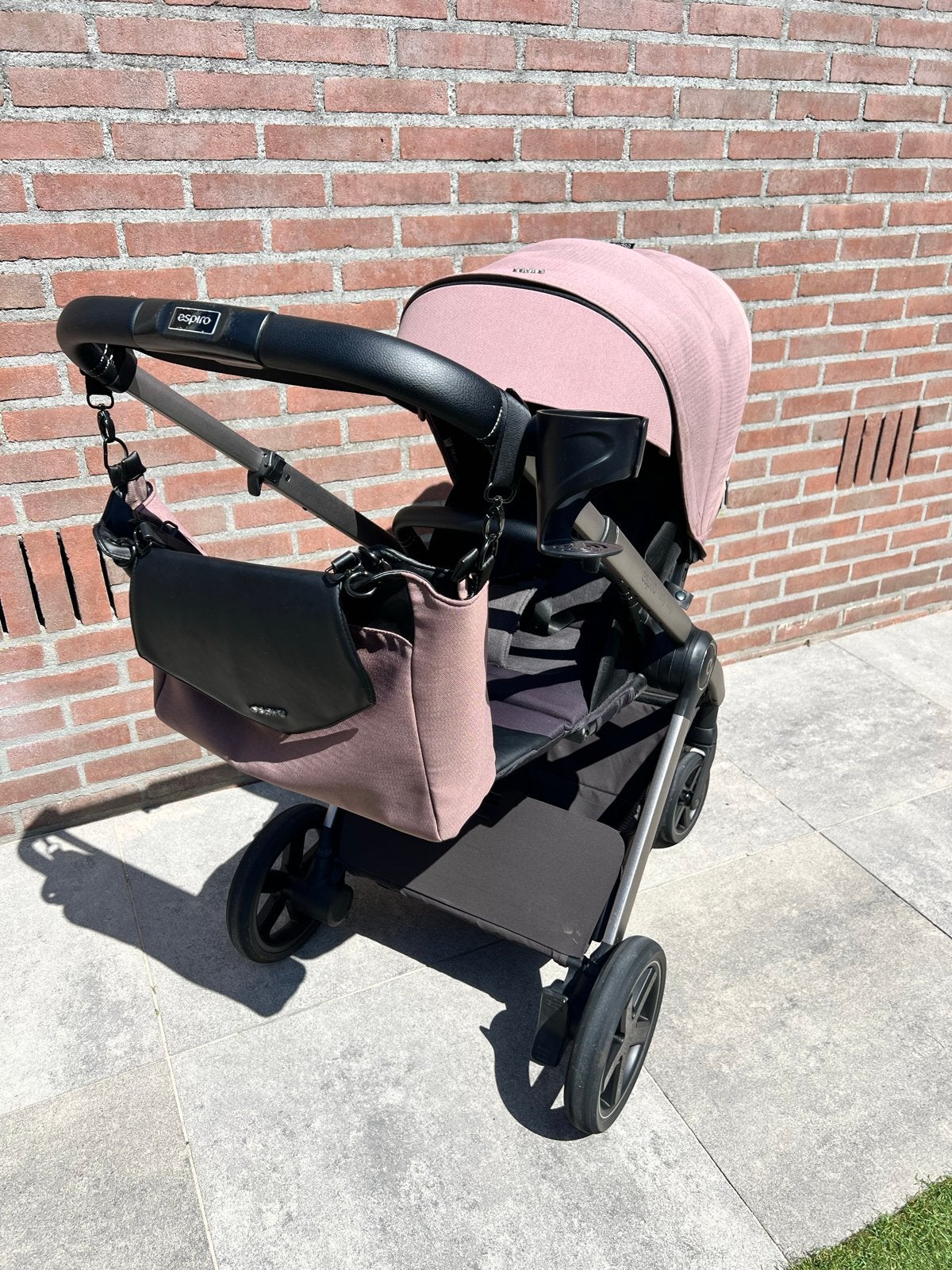 Espiro Only Way Kinderwagen - Zo goed als nieuw, Kinderen en Baby's, Kinderwagens en Combinaties, Verstelbare duwstang, Zo goed als nieuw