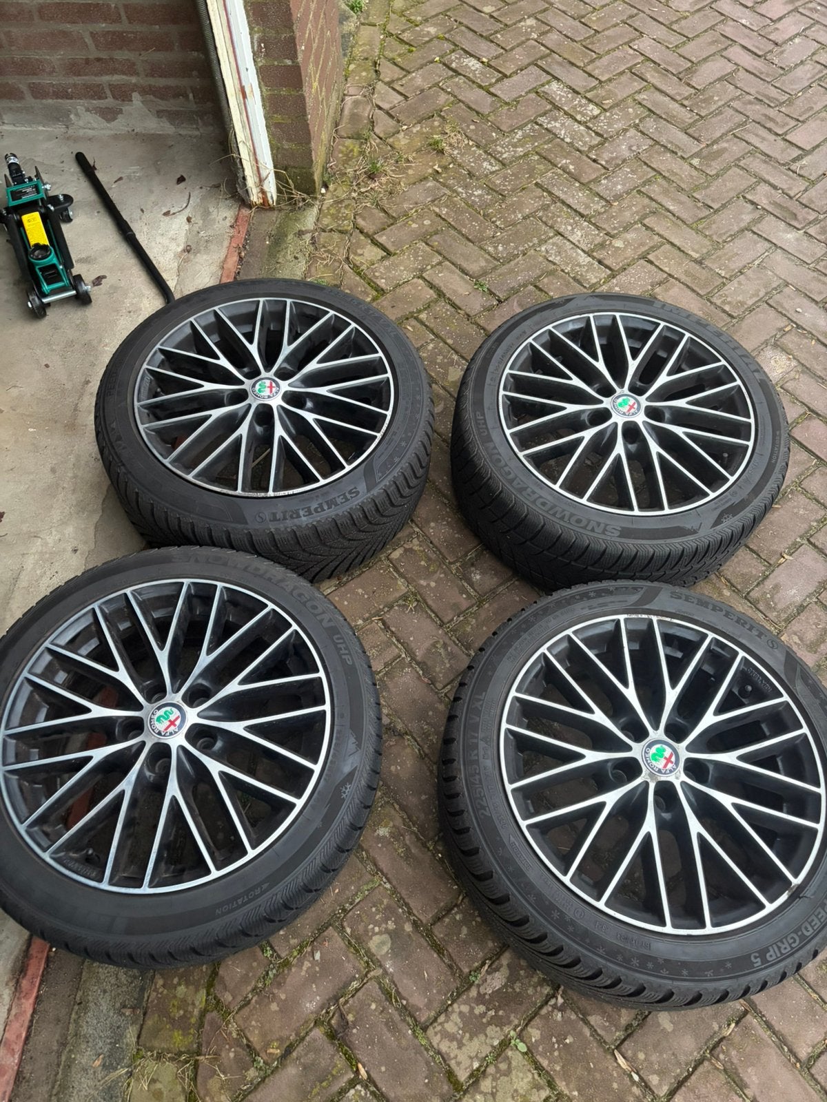 Velgen winterbanden Alfa Romeo Giulietta 17”, Ophalen of Verzenden