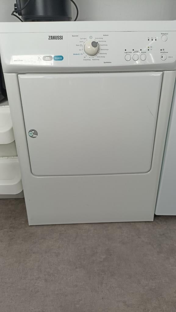 Zanussi Wasdroger, 6 tot 8 kg, Gebruikt, Luchtafvoer, Ophalen of Verzenden