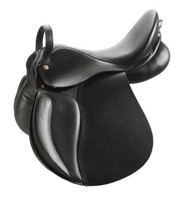 Zgan Pony zadel 15 inch, Dieren en Toebehoren, Paarden en Pony's | Zadels, Ophalen of Verzenden, Zo goed als nieuw, Recreatie