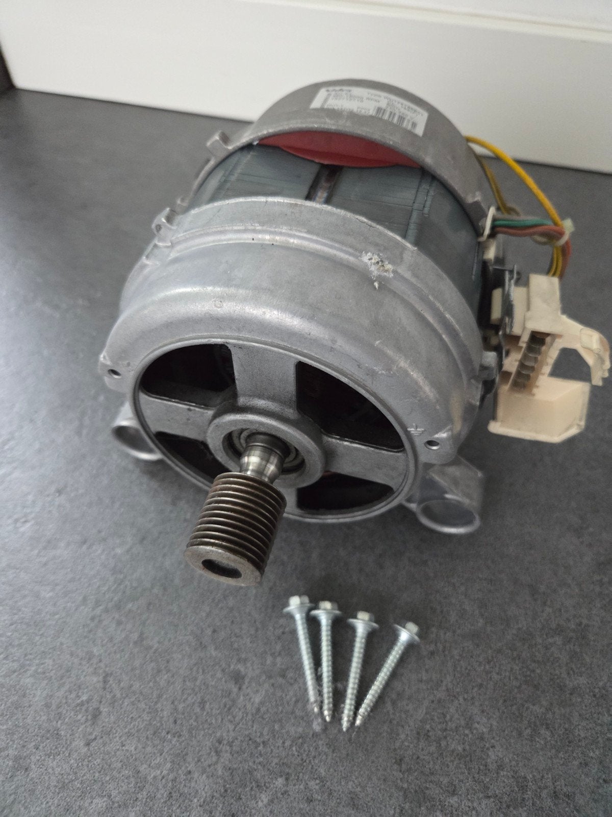 Wasmachinemotor Nidec met nieuwe koolstofborstels, Ophalen of Verzenden, Gebruikt