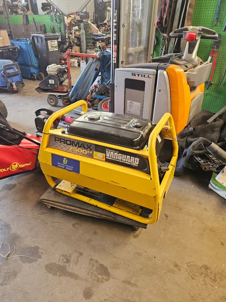 Vanguard 7500EA diesel aggregaat, Ophalen, Gebruikt, Elektrisch startend, Dieselolie