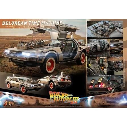 NEW Hot Toys Back To The Future Time Machine Delorean MMS738, Ophalen of Verzenden, Nieuw, Actiefiguur of Pop