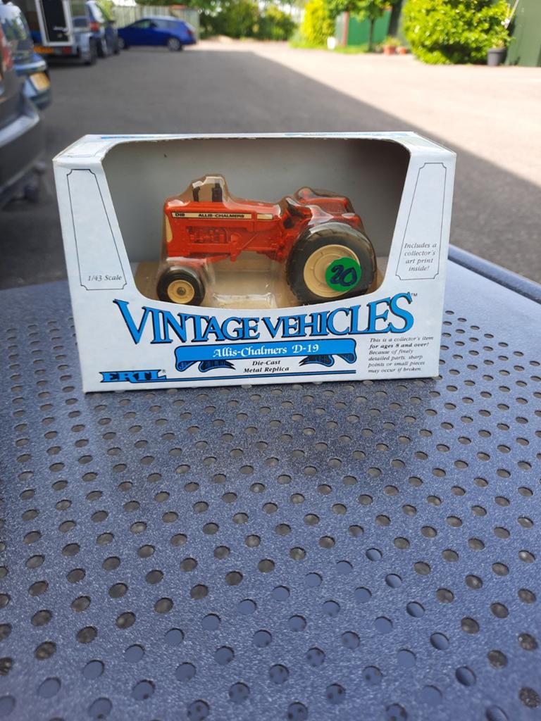 Ertl 1:43 allis-chalmers, Hobby en Vrije tijd, Modelauto's | 1:43, Ophalen, Zo goed als nieuw, Auto, Overige merken