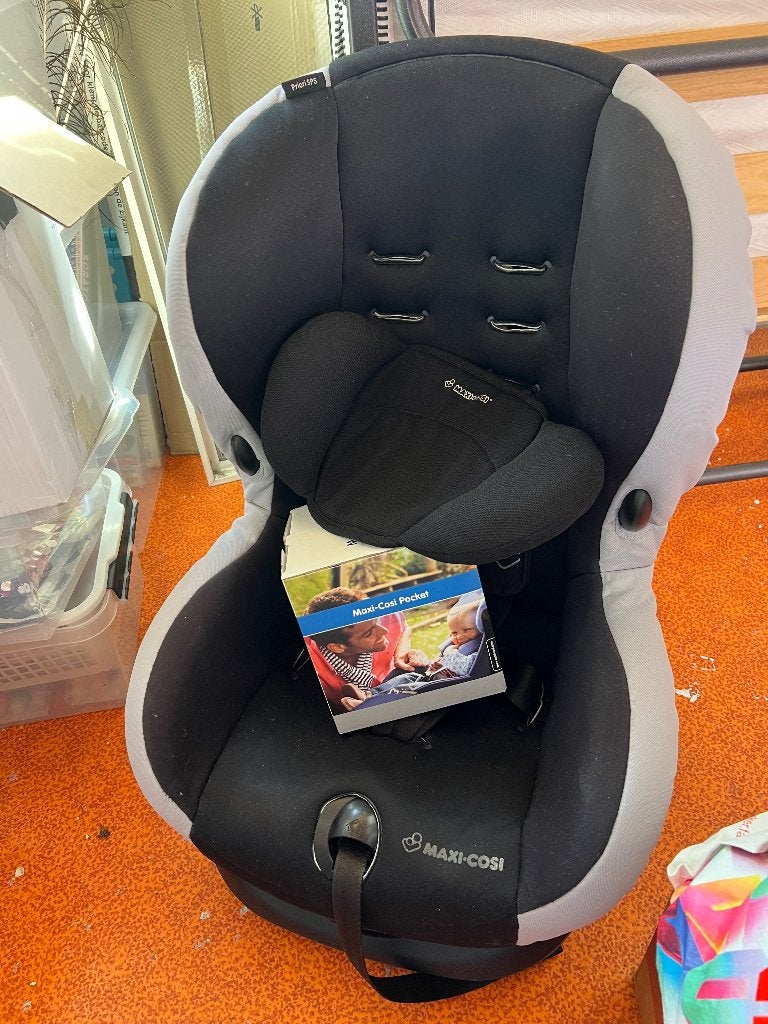 Maxi Cosi Priori SPS met hoofdkussen en bekerhouder, Kinderen en Baby's, Autostoeltjes, Ophalen, Verstelbare rugleuning, Autogordel