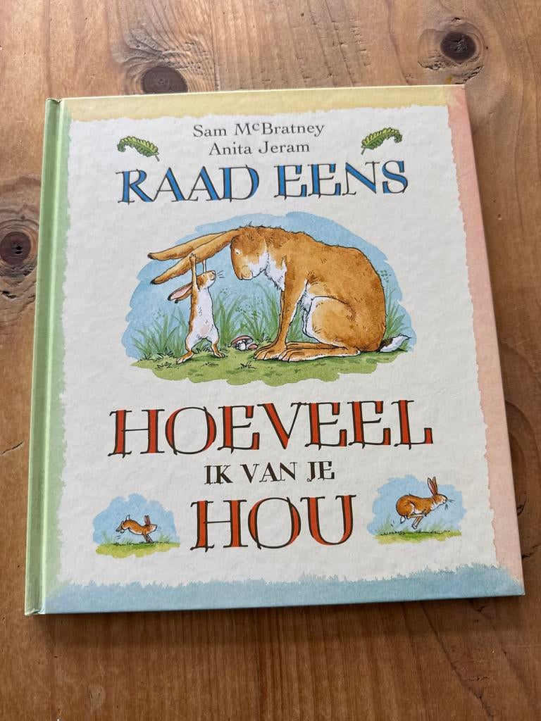 Raad Eens Hoeveel Ik Van Je Hou - Sam McBratney, Ophalen of Verzenden, Zo goed als nieuw, Fictie algemeen