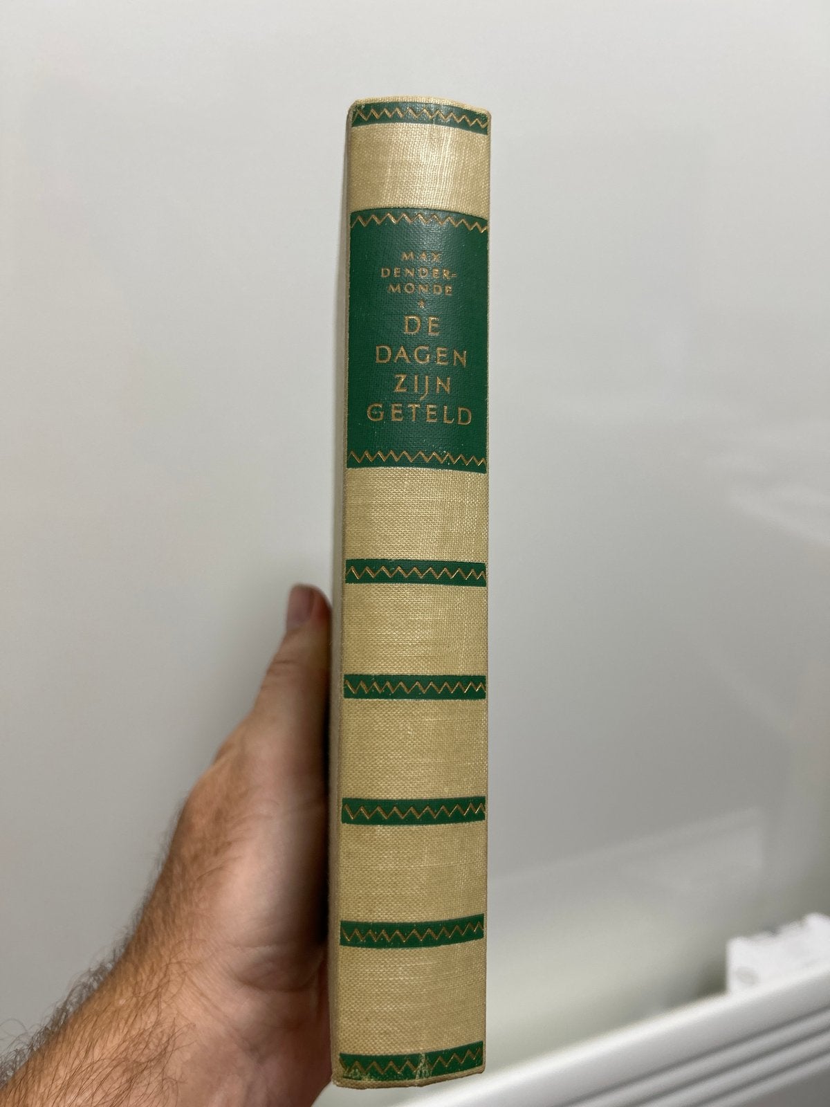 De Dagen Zijn Geteld - Max Dendermonde (1955), Ophalen, Gelezen, Nederland