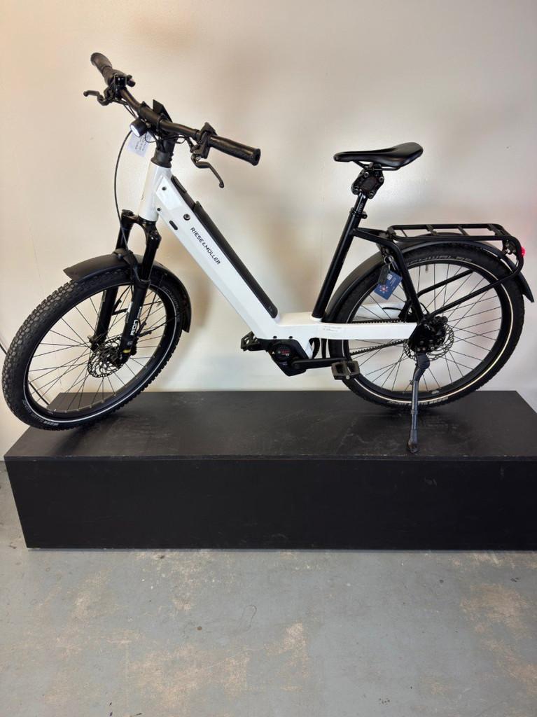Riese & Müller Nevo GT Vario 625Wh Kiox Dames Pure White 56, Fietsen en Brommers, Riese & Müller, Gebruikt, -, - 0
-, NL