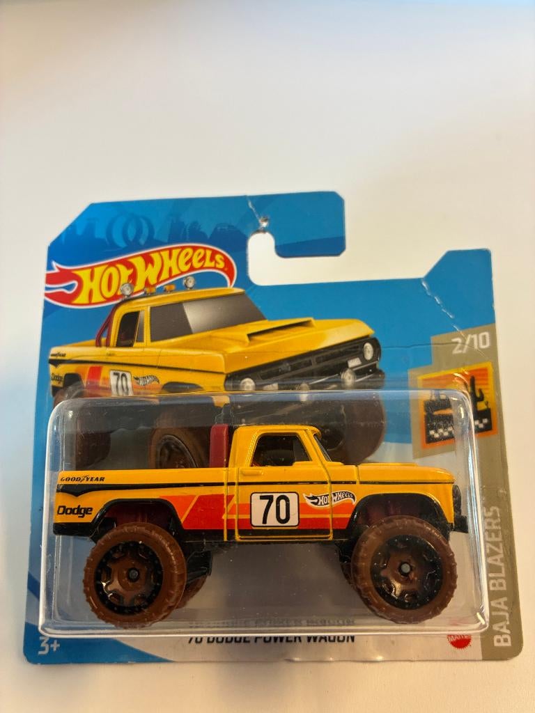89542: Dodge Power Wagon - 1970 - Hot Wheels, Nieuw, Ophalen of Verzenden, Gondel 1, 1186MJ Amstelveen, Service.nl@mattel.com