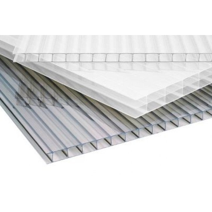Polycarbonaatplaat, opaal of helder, MOOI VOORDELIG!, Niet ingevuld, Kunststof, Overige kleuren, Overige typen