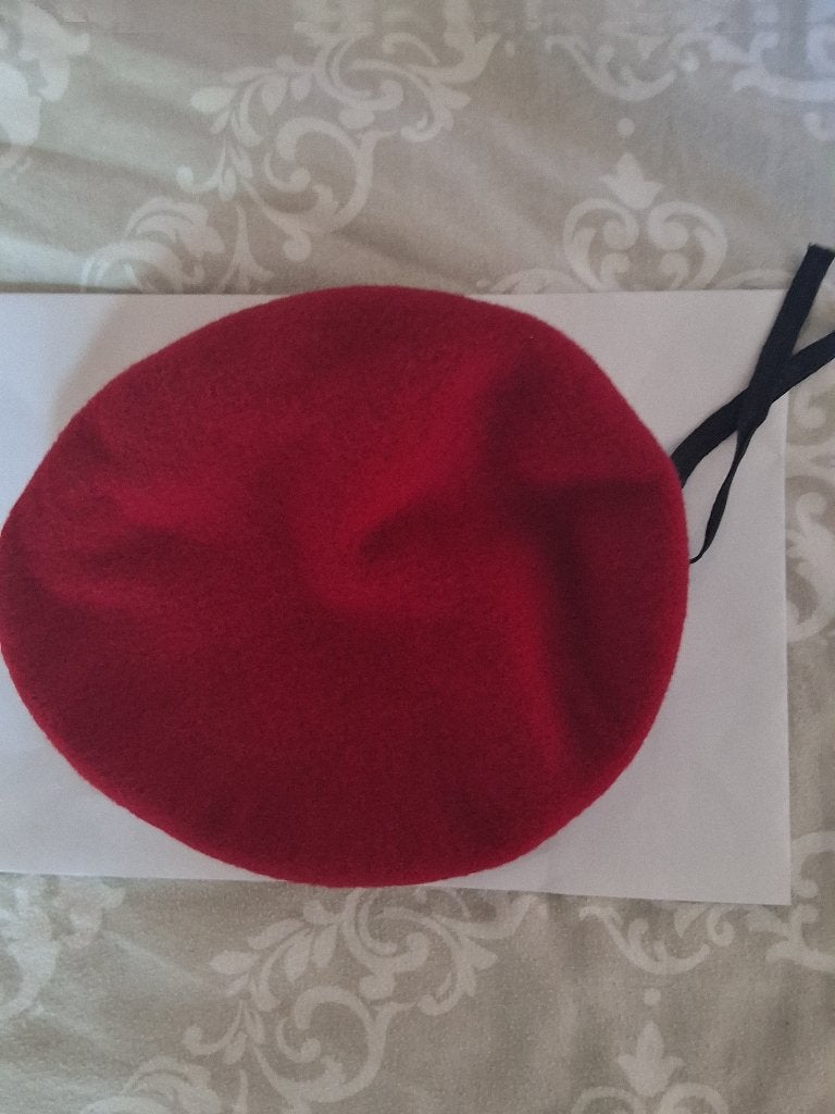 Rode baret landmacht., Ophalen of Verzenden, Landmacht, Nederland, Helm of Baret
