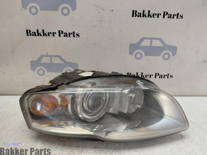 Koplamp rechts van een Audi S4, Gebruikt, -, -, -