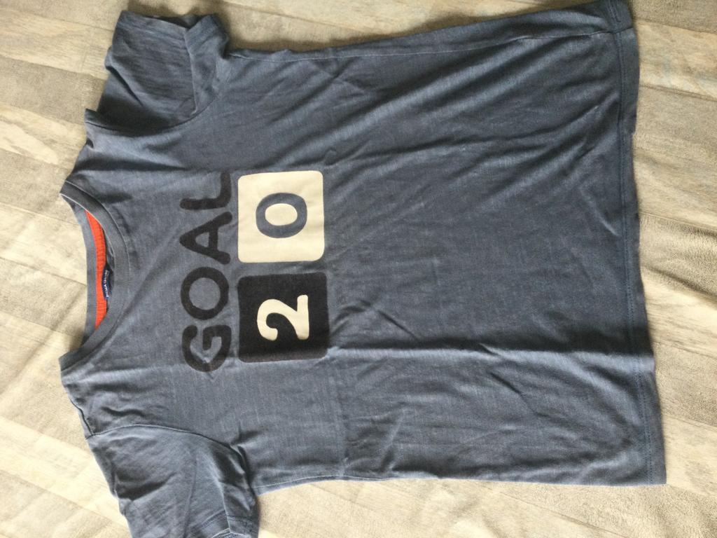 Zeer netjes HEMA t shirt goal/ voetbal ️ 134/140, Ophalen of Verzenden, Zo goed als nieuw, Shirt of Longsleeve, Hema