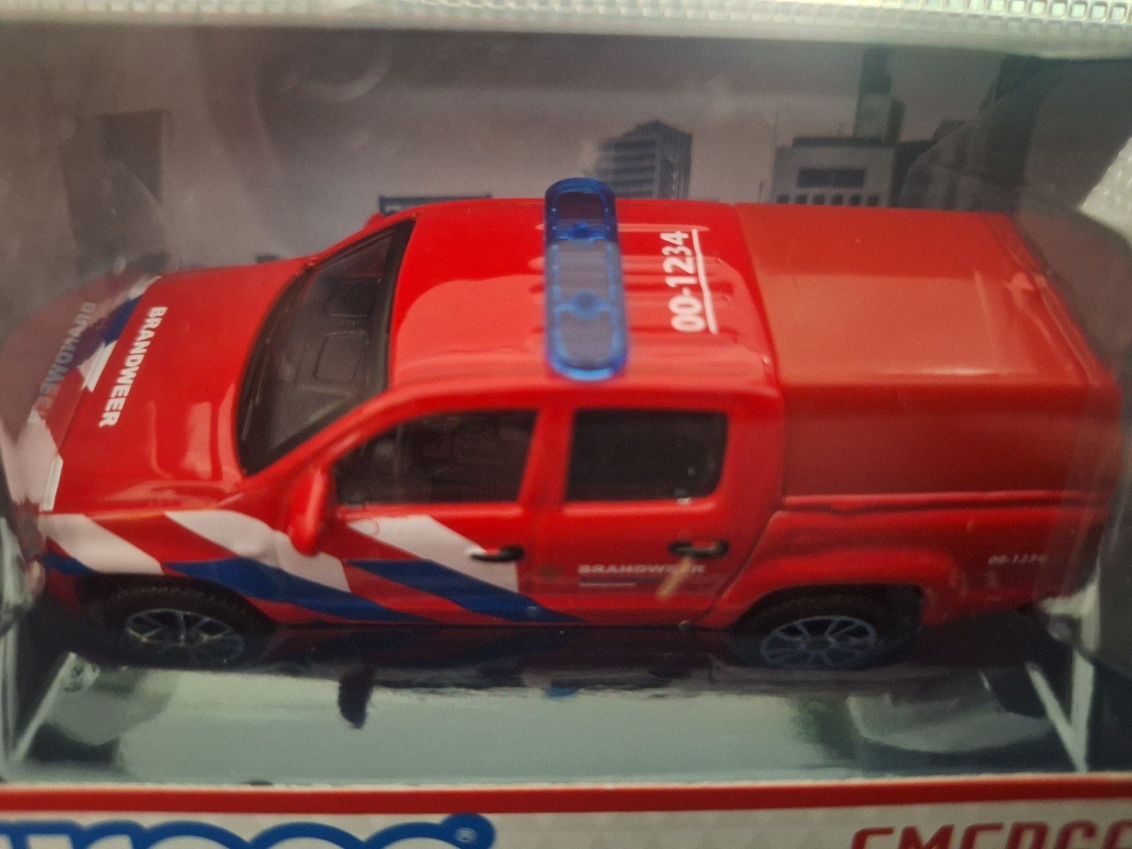 Brandweer Ambulance Politie 3 car set Schaal 1:43, Overige merken, Auto, Burago, Burago