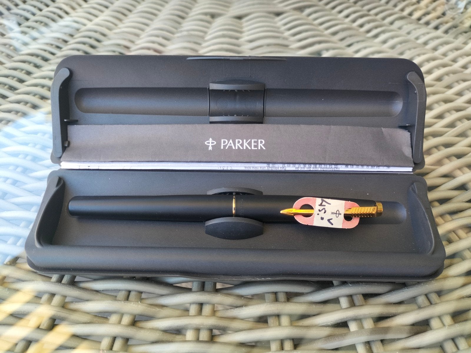 NOS Parker Frontier vulpen, Parker, Met doosje, Ophalen of Verzenden, Zo goed als nieuw