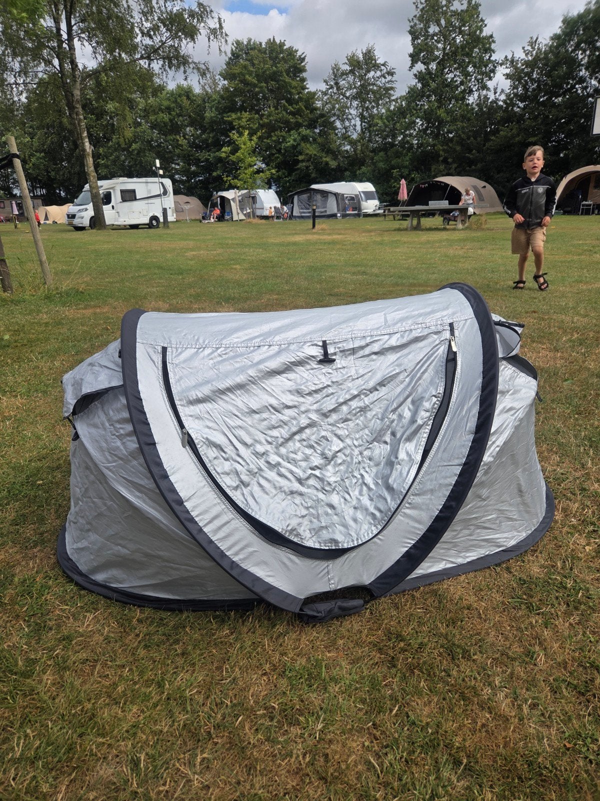 Deryan Peuter Luxe Slaaptentje - Gebruikt, Caravans en Kamperen, Tenten, tot en met 2, Gebruikt, Ophalen